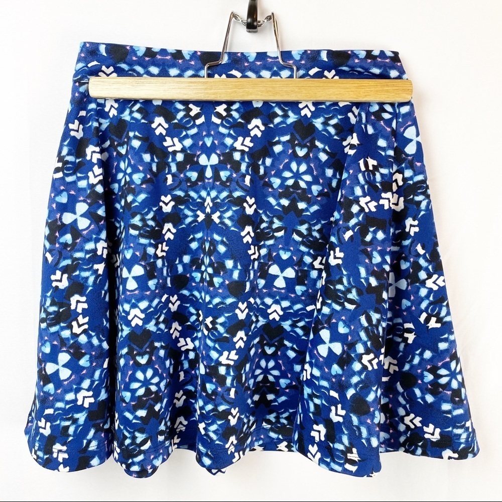 Factorie Zip Up Mini Flare Skirt Size XS